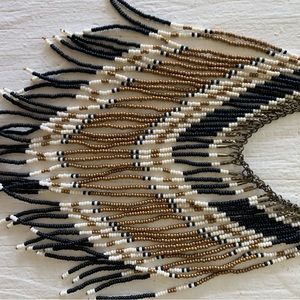 Beautiful Ghost Dancer beaded necklace